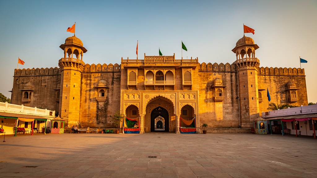 Qila Mubarak Fort Faridkot - historic sandstone architecture